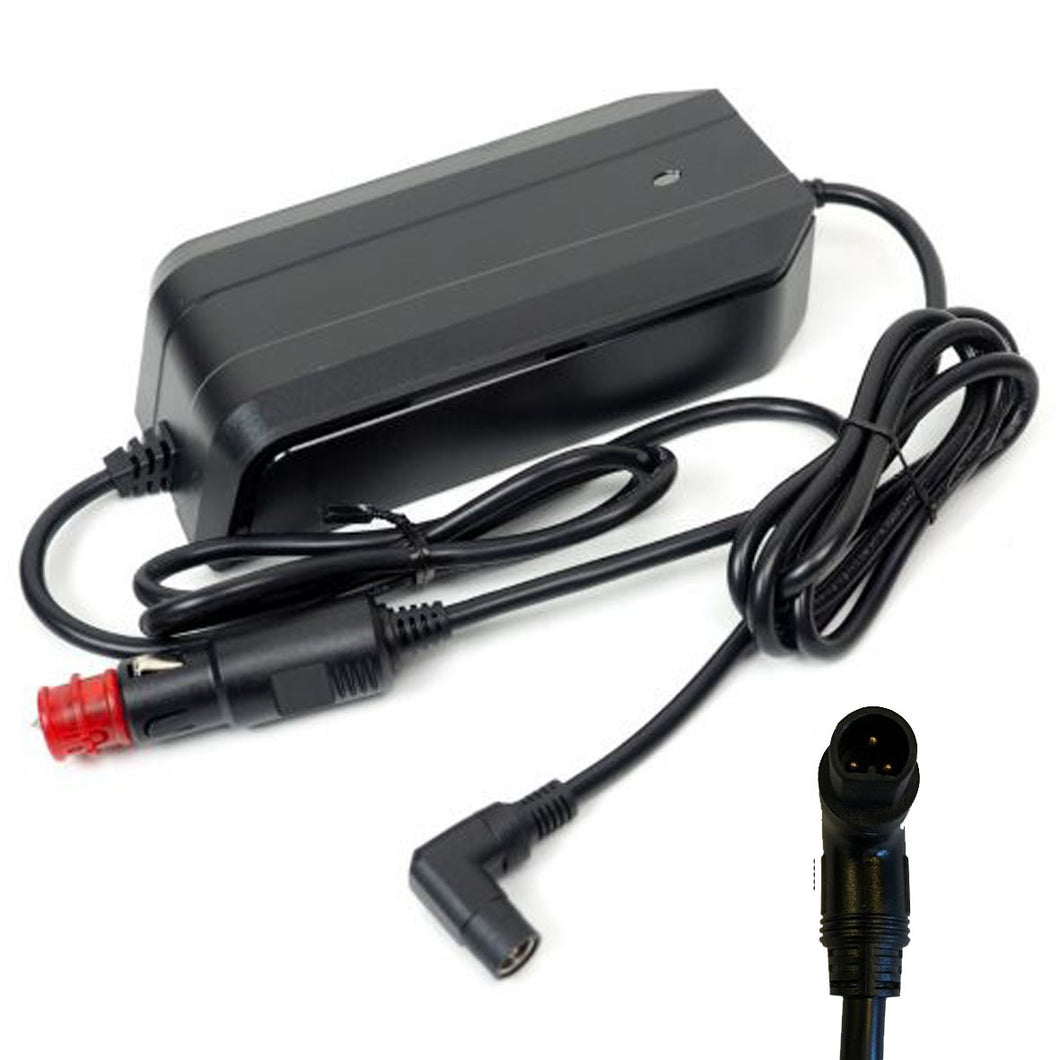 Eovolt 12v Car, Boat, Camping Charger with 3 pin connector